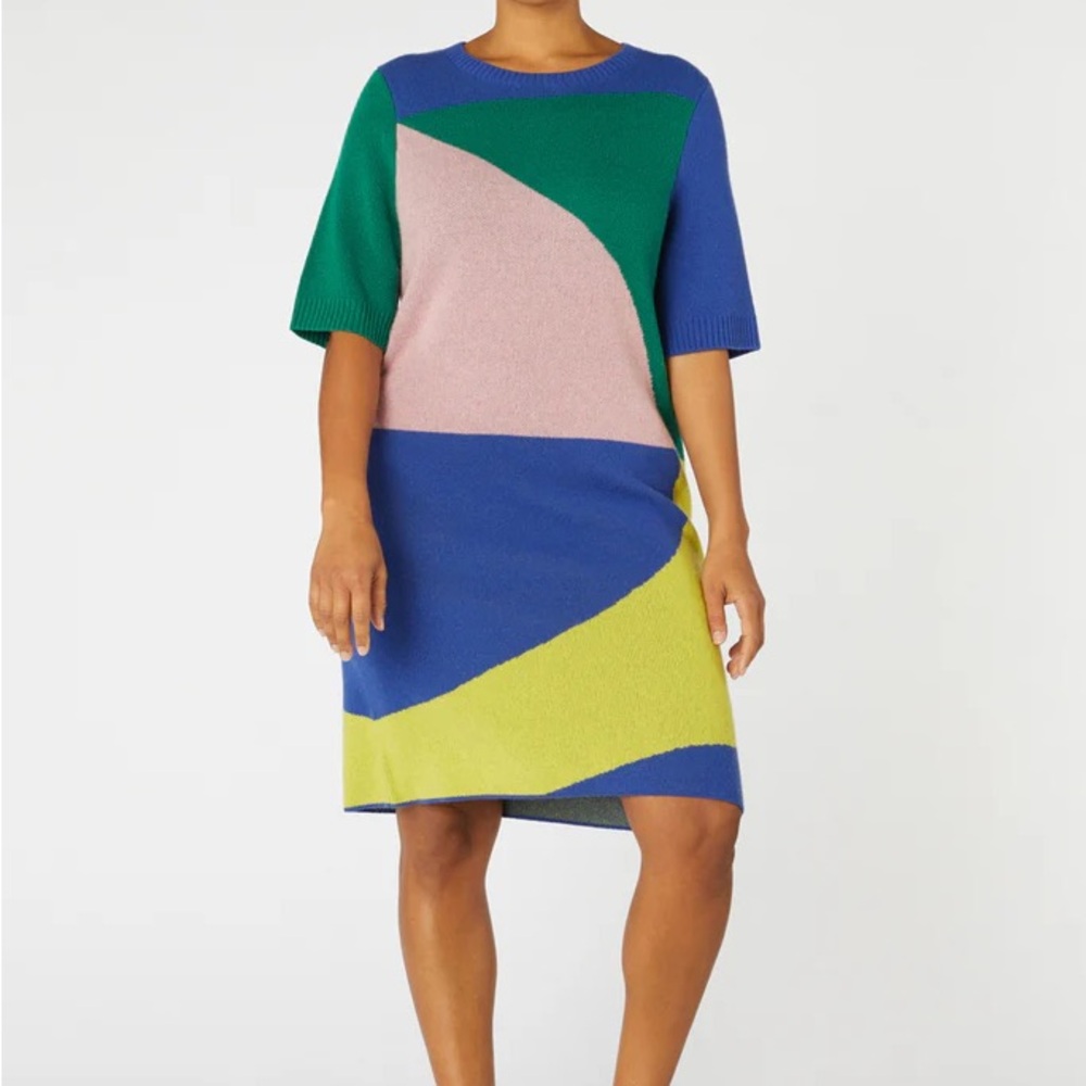 Gorman Wool Geometric Dress